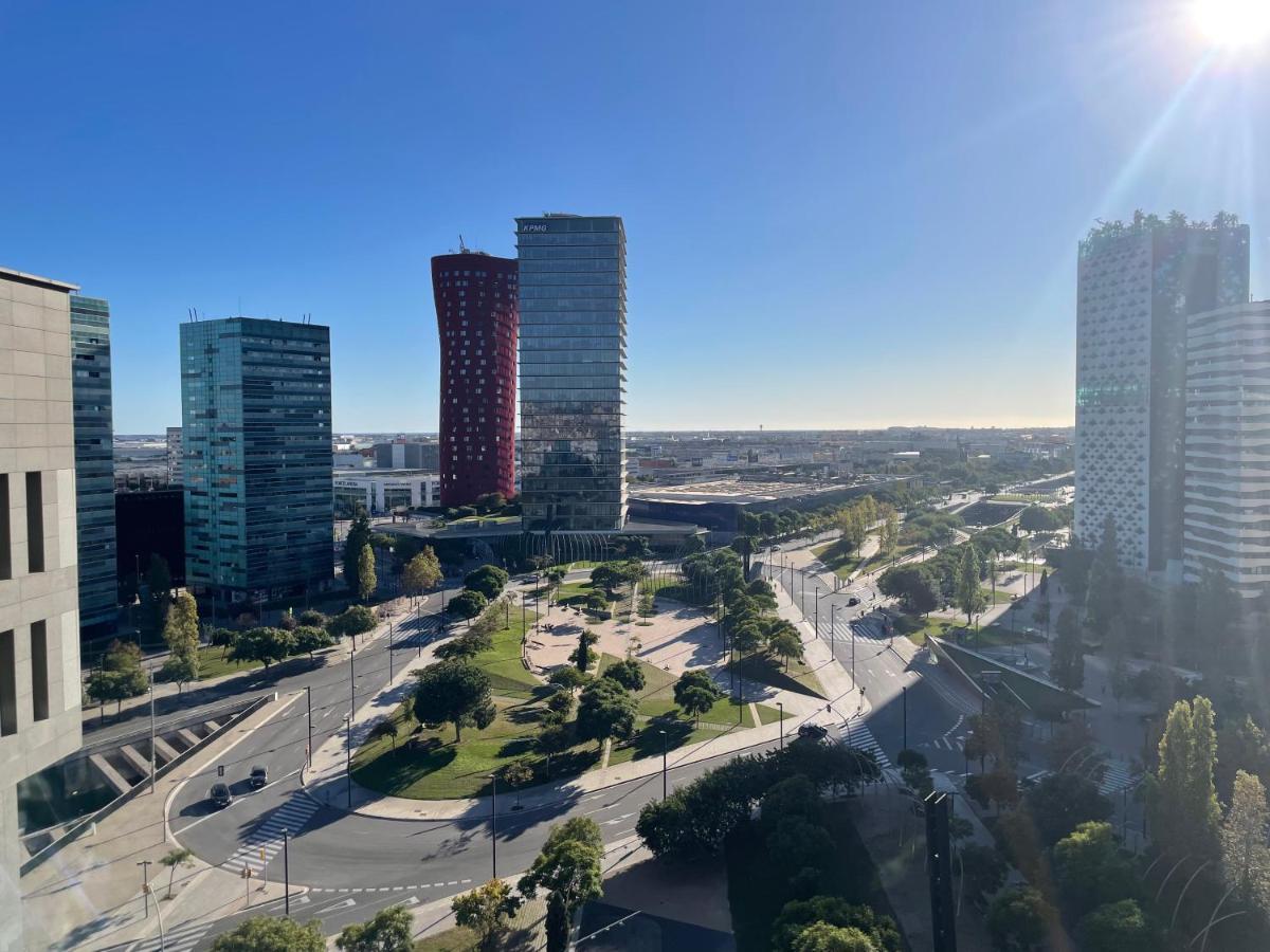 Fira De Barcelona City View Apartment With Garage Parking L’Hospitalet de Llobregat Exterior foto